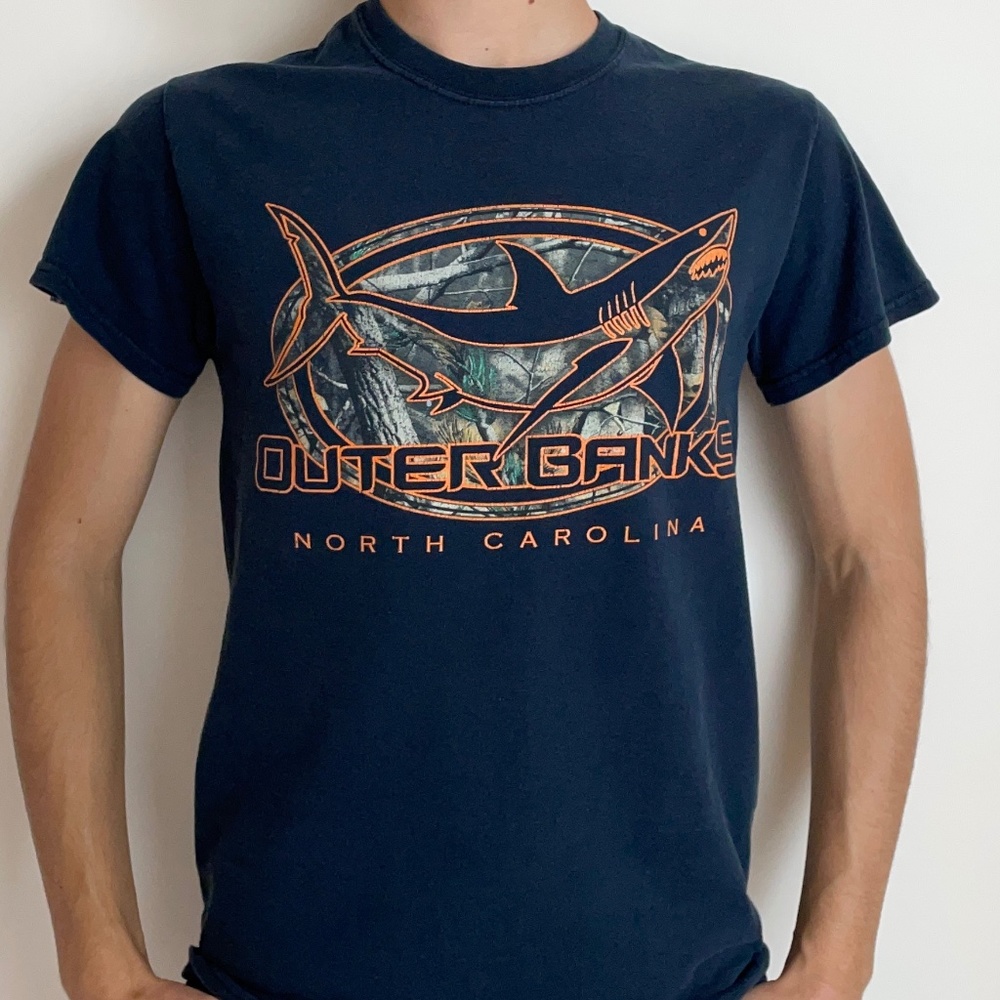 Gildan Heavy Cotton Outer Banks North Caroline T-Shirt